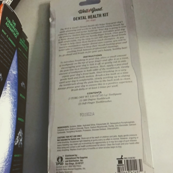 Well & Good Dental Health Kit for dogs - Picture 2 of 6
